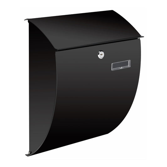 CAIXA DE CORREIO - NICE - PRETO - 40 x 31 x 16 cm_0