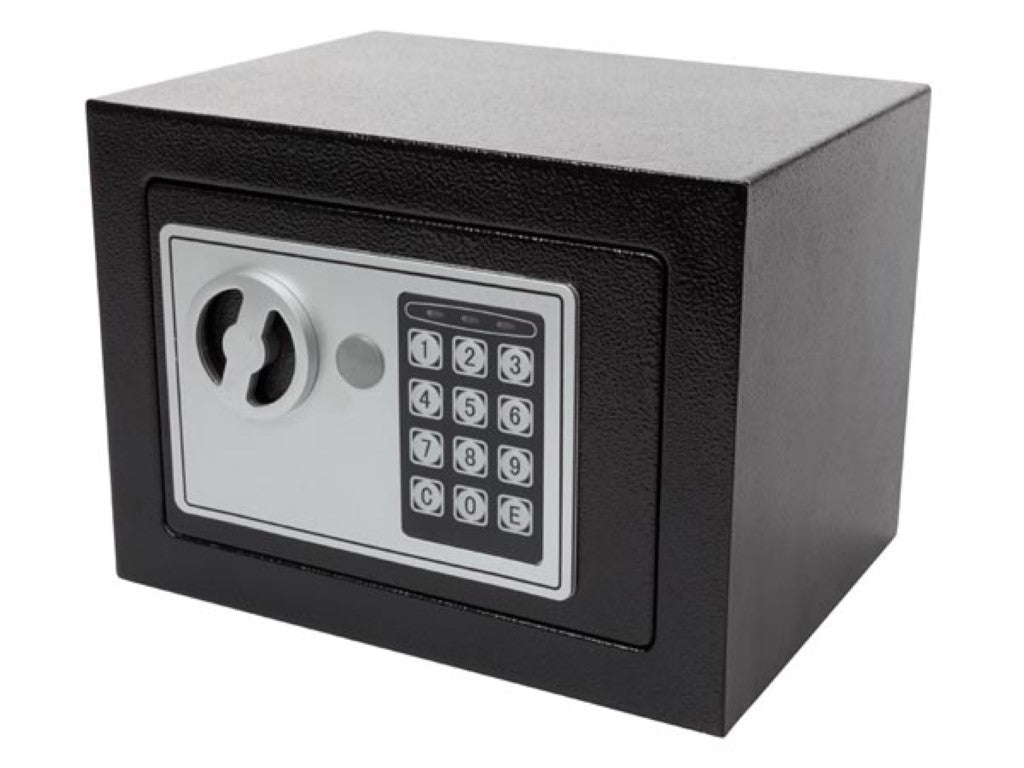 COFRE ELETRÓNICO - 23 x 17 x 17 cm - 4.6 L - PRETO_0