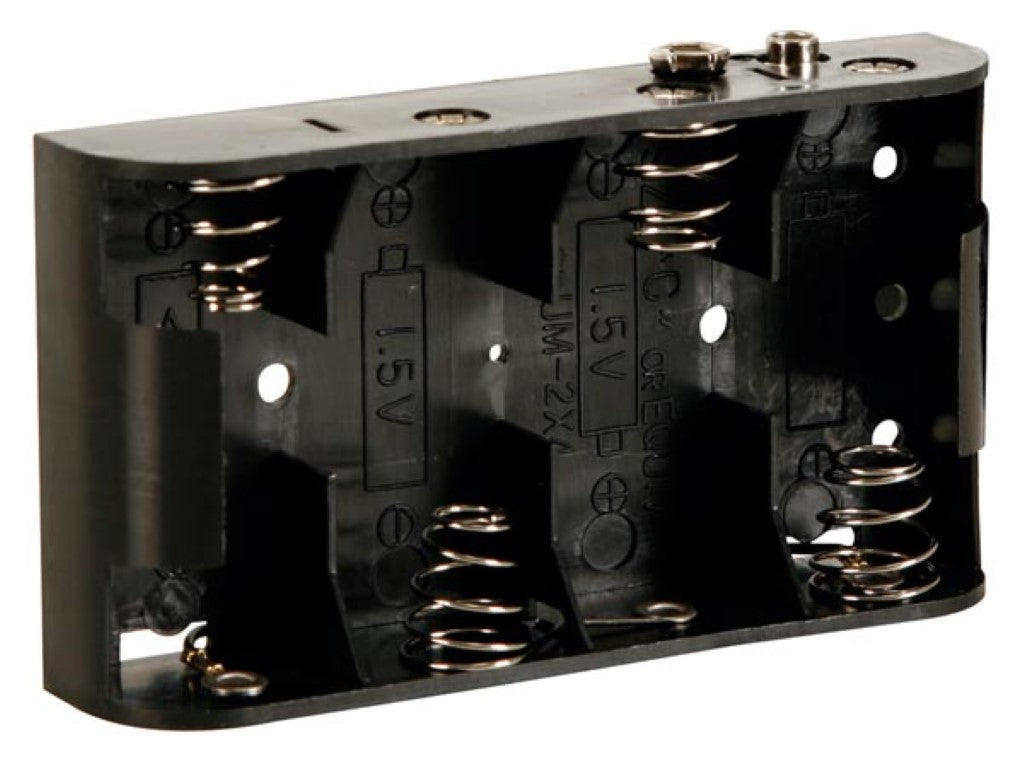 SUPORTE DE BATERIA PARA 4 x C-CELL (COM TERMINAIS SNAP)_0
