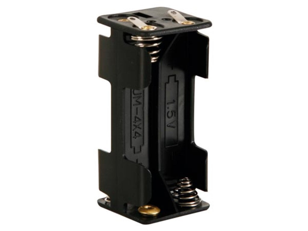 suporte de pilhas para 4 x pilhas aa (com etiquetas de soldadura)_0