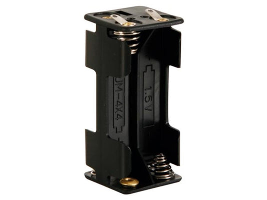suporte de pilhas para 4 x pilhas aa (com etiquetas de soldadura)_0