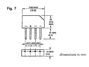 RETIFICADOR DE PONTE 250V-1,5A (B250C-2300-1500)_0