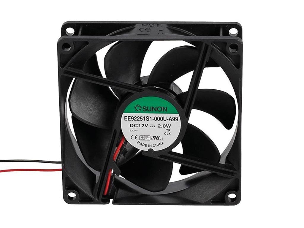 VENTILADOR SUNON - MANGA 12 VDC - 92 x 92 x 25 mm_0