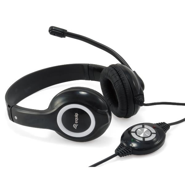 EQUIP - CUFFIA STEREO USB, con microfono_1