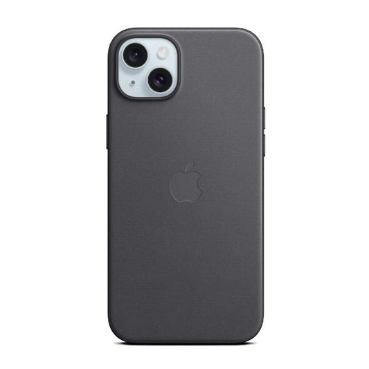 Custodia MagSafe in tessuto FineWoven per iPhone 15 Plus - Nero_0