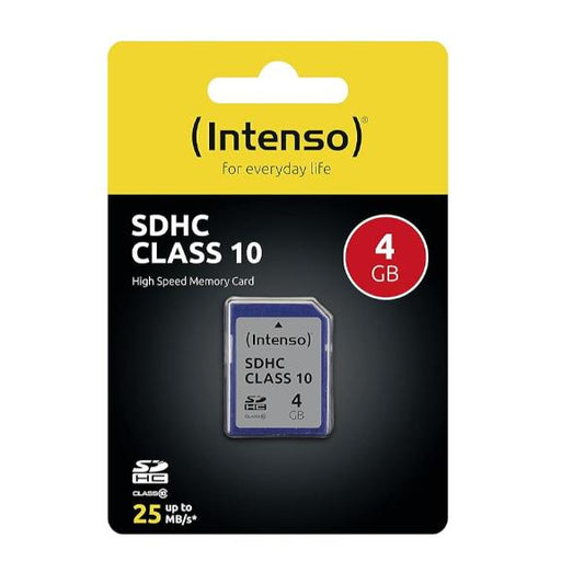 Cartão SDHC INTENSO 4 GB / Preto / 1085595_0