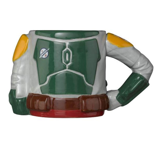 Caneca 3D Exquisite Gaming / Preto / Boba Fett / 5060525892066_0