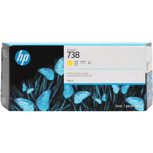 Tinteiro HP / Amarelo / 676M8A / 738 XL_0
