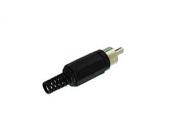 PLUG RCA MACHO - PRETO_0