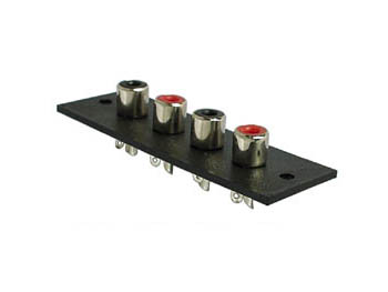 PLUG RCA 4P AMP - NÍQUEL_0