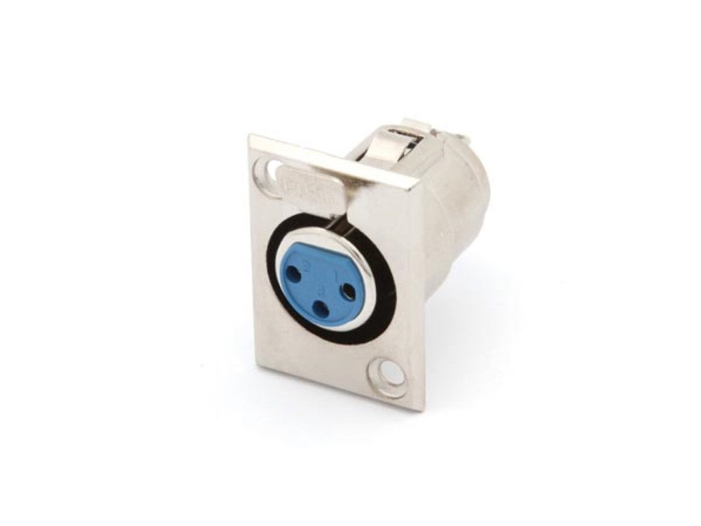 PLUG XLR FÊMEA 3P - NÍQUEL - CHASSIS_0