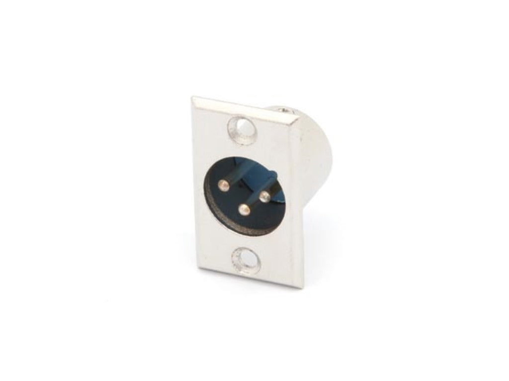 PLUG XLR MACHO 3P - NÍQUEL - CHASSIS_0