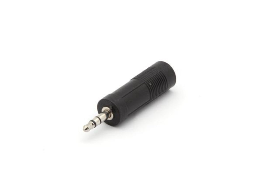 CONECTOR ESTÉREO FÊMEA DE 6,35 mm PARA CONECTOR ESTÉREO MASCULINO DE 3,5 mm_0