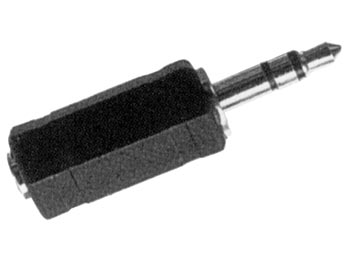 JACK MONO FÊMEA DE 3,5 mm PARA JACK ESTÉREO MASCULINO DE 3,5 mm_0