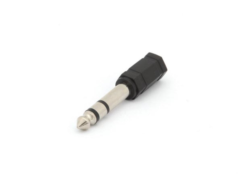 CONECTOR ESTÉREO FÊMEA DE 3,5 mm PARA CONECTOR ESTÉREO MASCULINO DE 6,35 mm_0