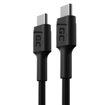 Cable USB-C - USB-C Green Cell GC 30cm, with Power Delivery (60W) and Ultra Charge, QC 3.0_0