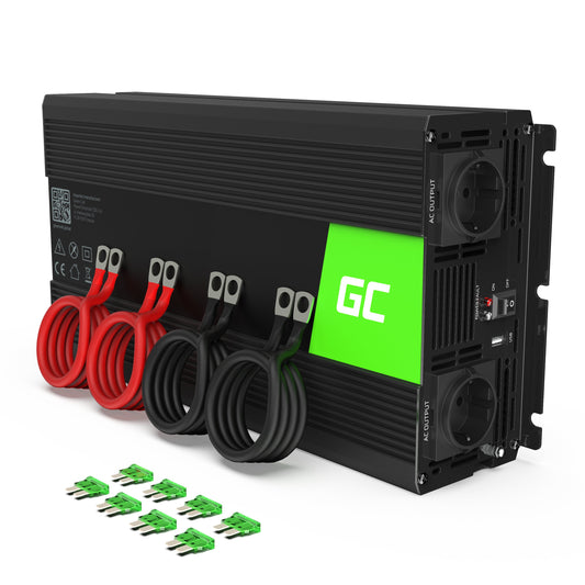 Green Cell Power Inverter 24V to 230V 2000W/4000W Modified sine wave_0