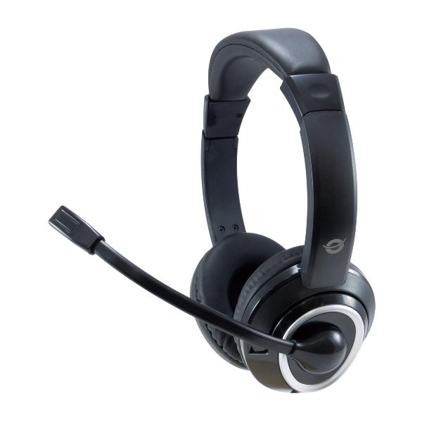CUFFIA STEREO USB Confortevoli con Microfono e controllo remoto_1