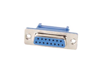 CONECTOR SUB-D FÊMEA DE 15 PINOS PARA CABO PLANO_0