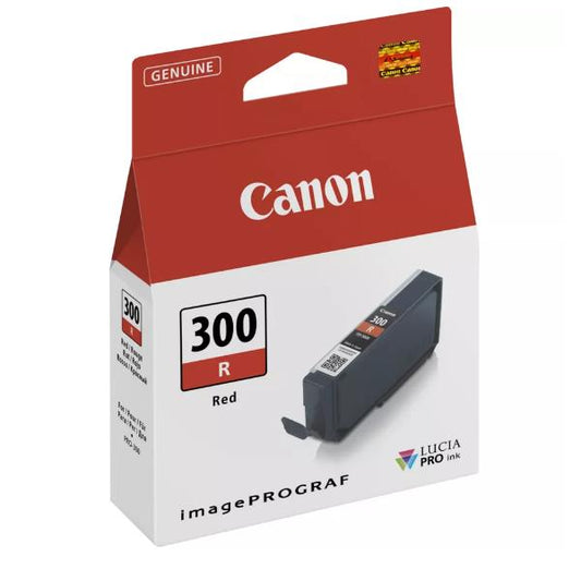 Canon PFI-300 R / Tinta Vermelha / Original_0