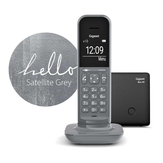 CORDLESS CL390 A GRIGIO - CON SEGRETERIA_0