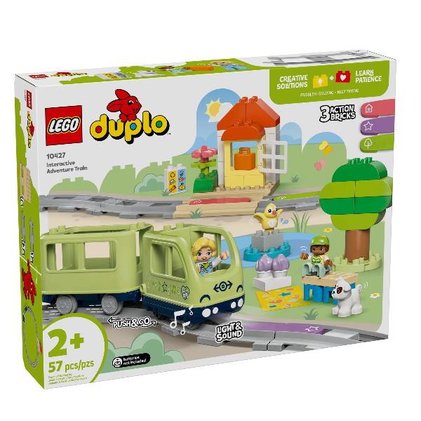 10427 DUPLO Town Interaktive Abenteuer-Eisenbahn, Konstruktionsspielzeug_0