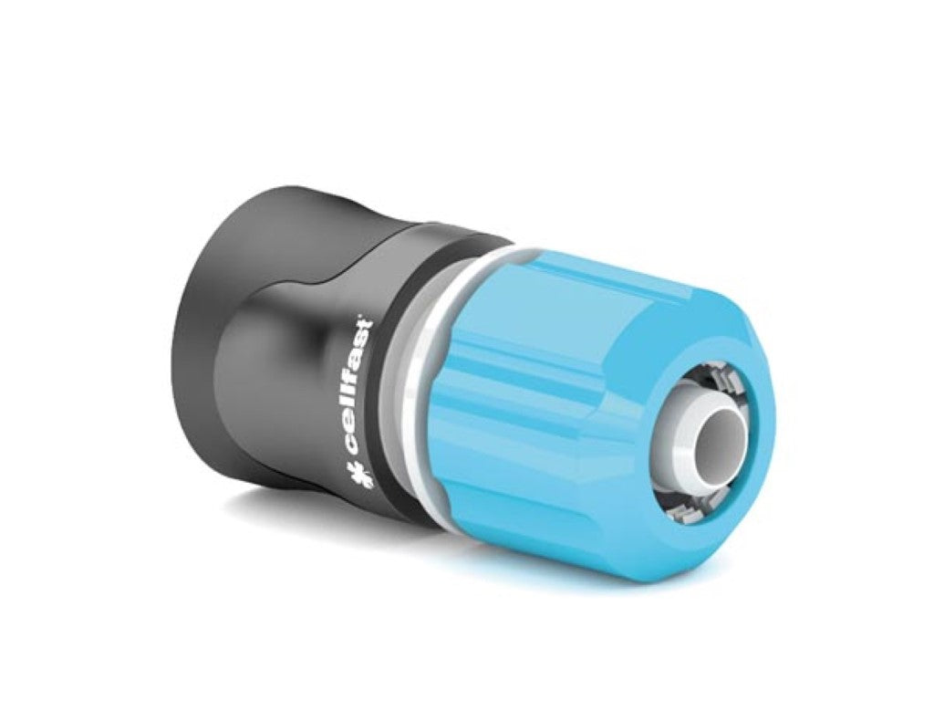 Cellfast, conetor rápido para mangueira, stop, ergo, 3/4"_0