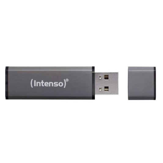 Intenso Alu Line Anthracite 4GB USB Stick 2.0 / Alta Capacidade / Design Elegante_0