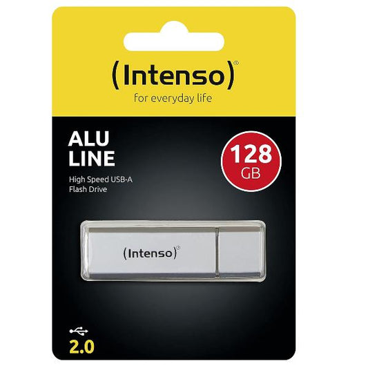 USB Stick Intenso / Prateado / 128GB / 2.0_0