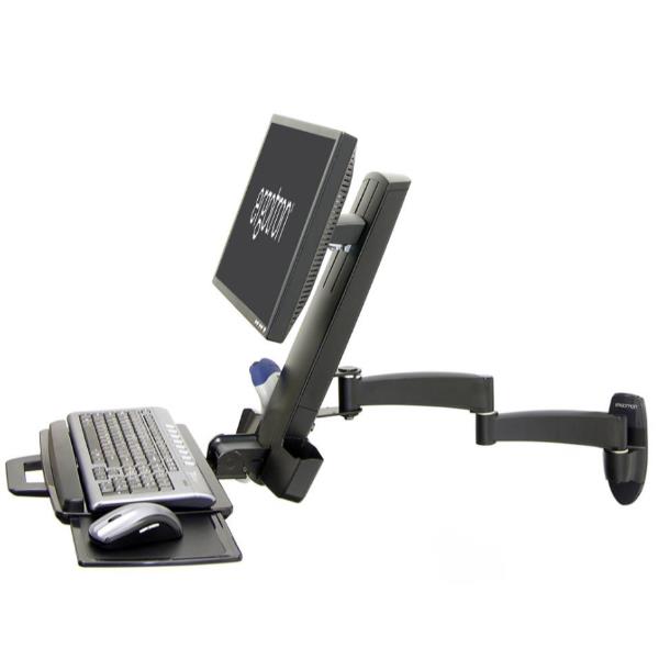 Suporte ERGOTRON Series 200 Combo Schwenkarm / Preto / 1556497_0