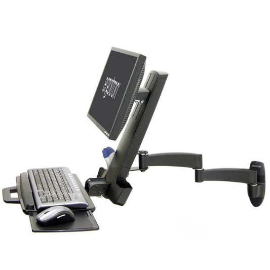 Suporte ERGOTRON Series 200 Combo Schwenkarm / Preto / 1556497_0