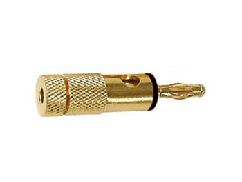 TOMADAS DE BANANA 4mm OURO - PRETO_0