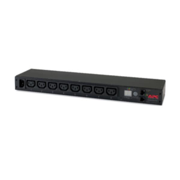 Rack PDU, Metered, 1U, 12A/208V, 10A/230V, (8) C13_0