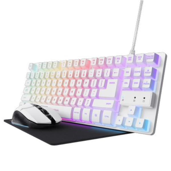 GXT 794 SET TASTIERA + MOUSE + MOUSEPAD GAMING 3-IN-1 - LAYOUT ITALIANO - BIANCO IT_0