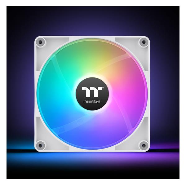CT120 Reverse ARGB Sync PC Cooling Fan White (2-Fan Pack)_0