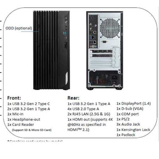 Portátil MSI PRO DP180 14A-640IT / Preto_0
