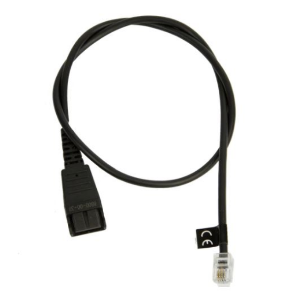 Cavo QD dritto P6 - 0 5 m - 4P RJ11_0