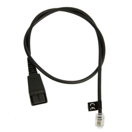 Cavo QD dritto P6 - 0 5 m - 4P RJ11_0