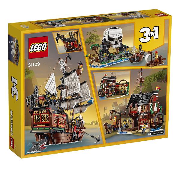 31109 Creator Piratenschiff, Konstruktionsspielzeug_0