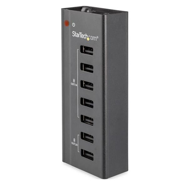 Estação de Carregamento USB 7 PORT STARTECH / Preto / ST7C51224EU_0