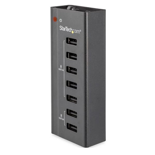 Estação de Carregamento USB 7 PORT STARTECH / Preto / ST7C51224EU_0