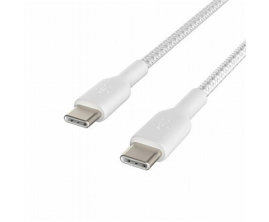 CAVO INTRECCIATO DA USB-C A USB-C 2.0 1M - BIANCO_0
