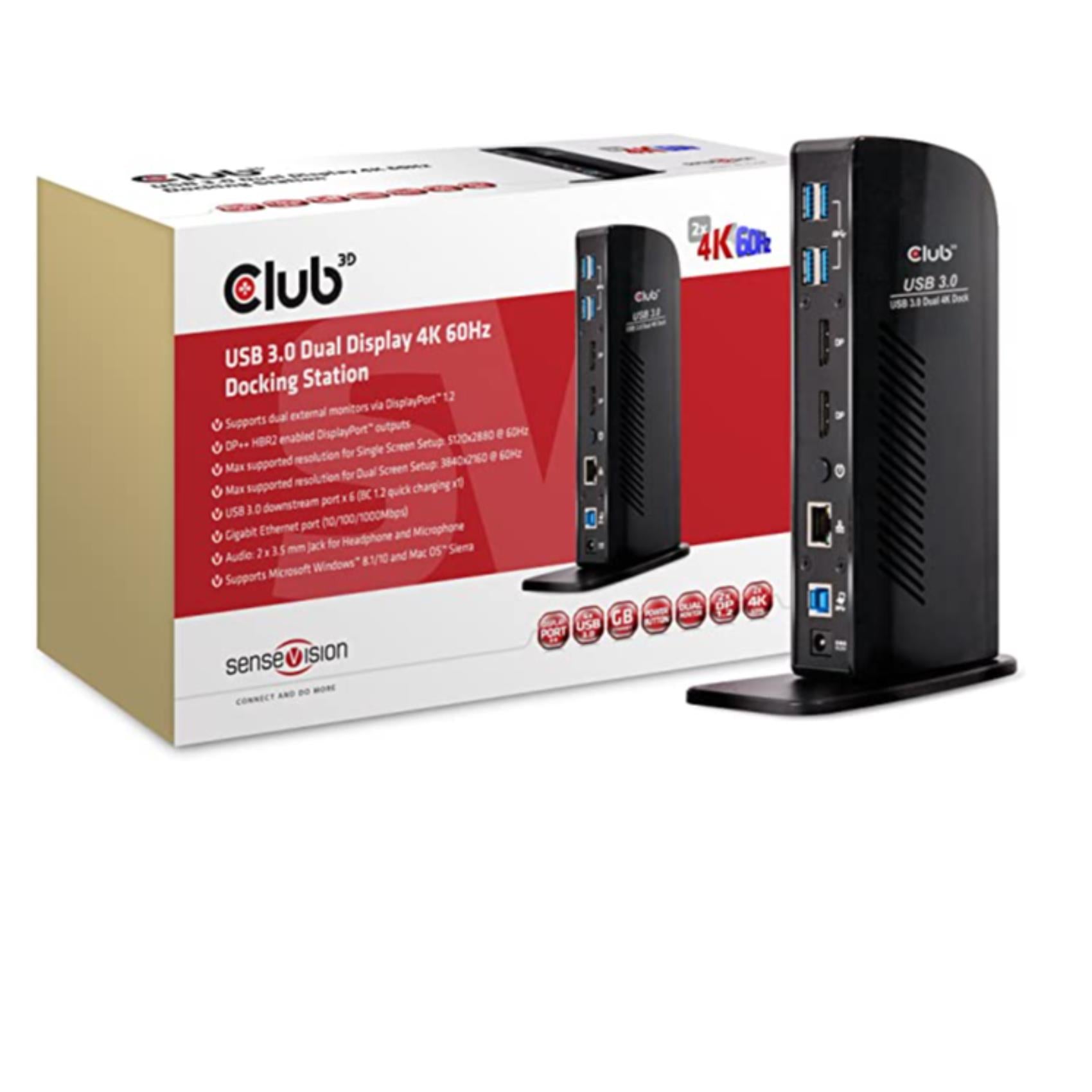 DOCKING STATION USB 3.2 CLUB3D GEN1 TIPO A / C_0