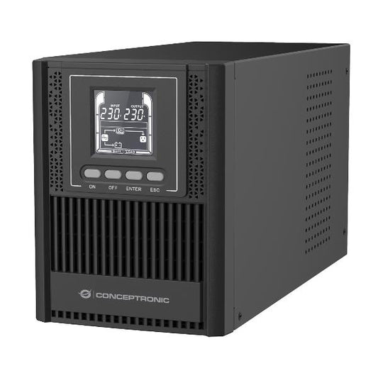 UPS 1000VA 900W ONLINE TOWER - HID USB, Porta EPO, 4x IEC C13  1x Seriale RS232, USB, EPO_0