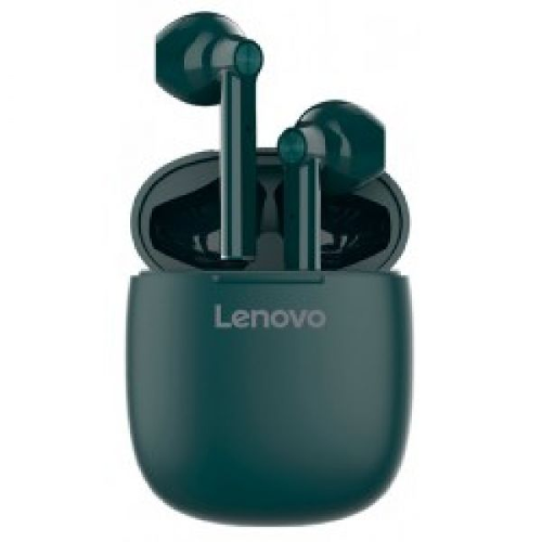 Lenovo HT30 True Wireless Earbuds, Bluetooth V5.0, IPX5, Dark green_0