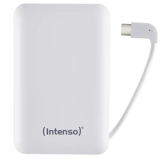 Powerbank INTENSO XC10000 Branco / 10000 mAh + Cabo USB-A para Type-C_0