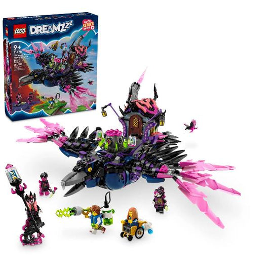 Konstruktionsspielzeug LEGO / 71478 DREAMZzz Der Mitternachtsrabe der Nimmerhexe_0