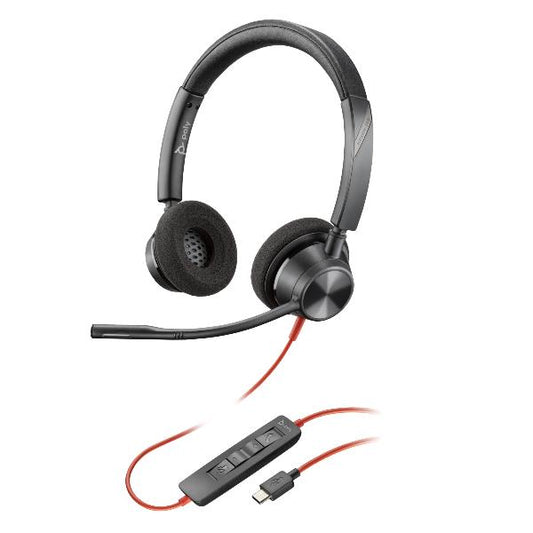 Poly Blackwire 3320 USB-C Stereo-Headset +USB-C/A-Adapter_0