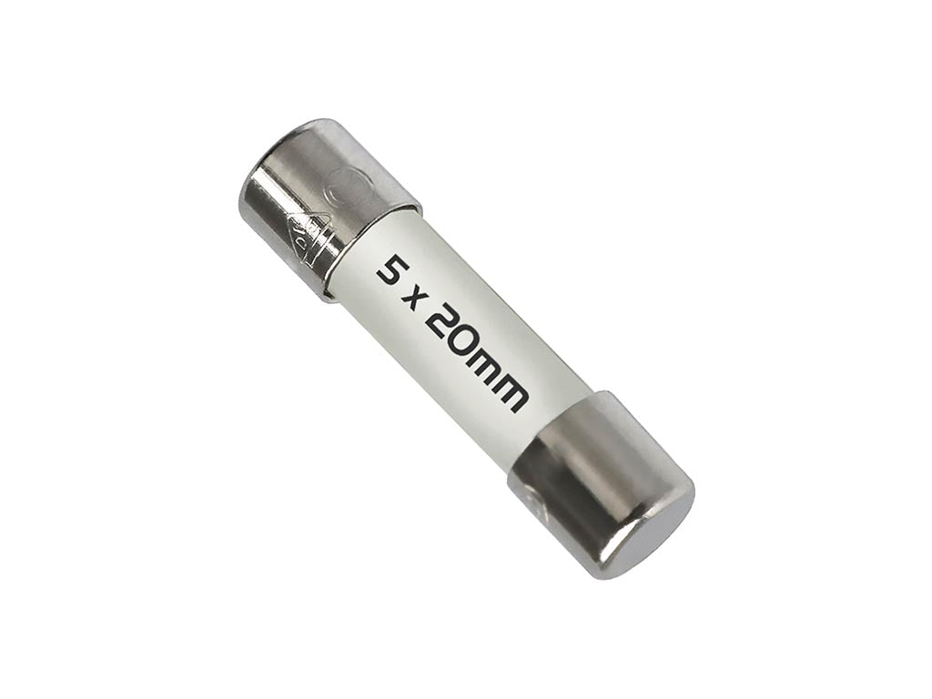 Conjunto de fusíveis de cerâmica - 5 x 20 mm - 500 mA e 10 A - 600V_0