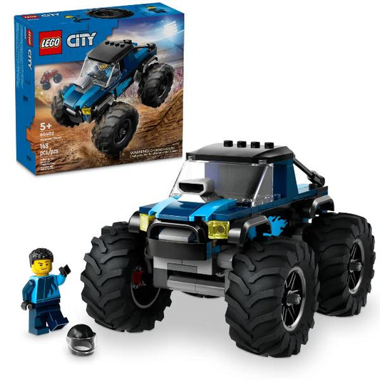 60402 City Blauer Monstertruck, Konstruktionsspielzeug_0